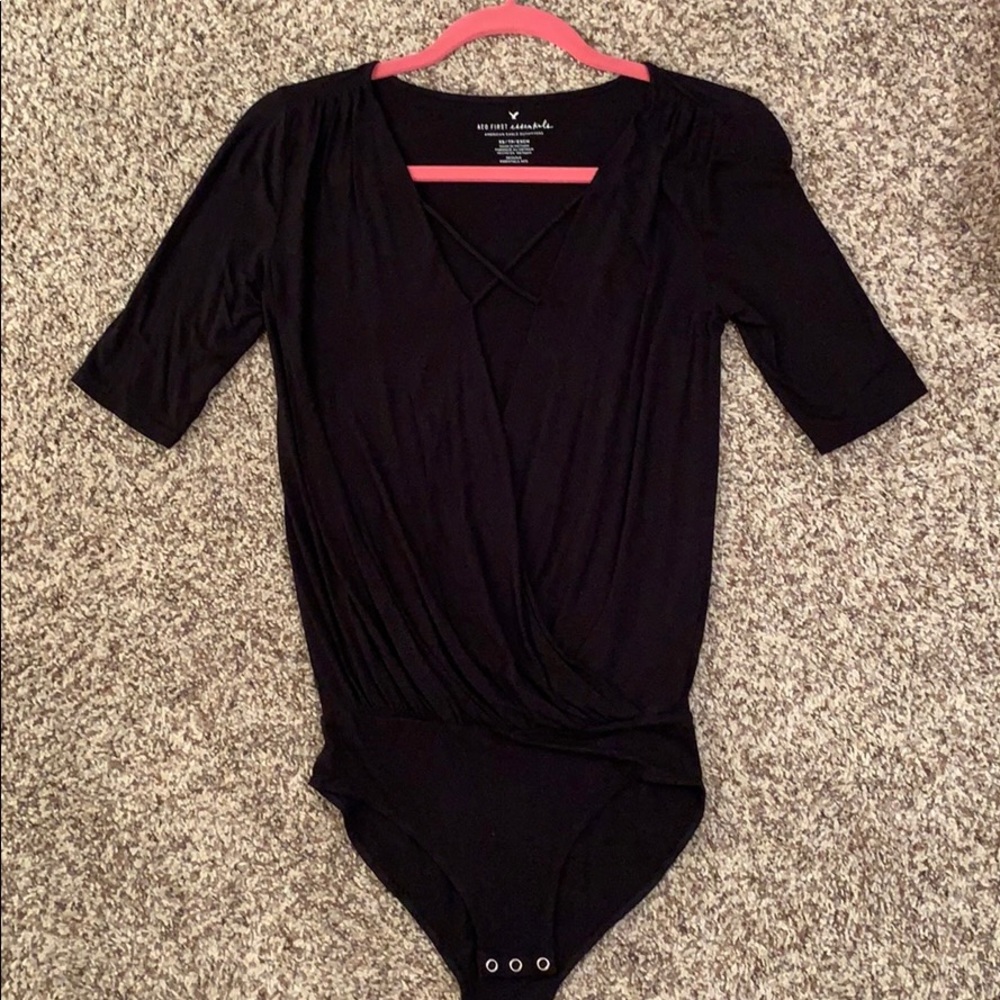 American Eagle Black Bodysuit